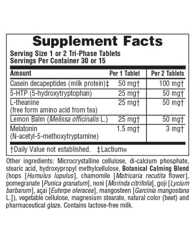 NATURES PLUS DREAMINOL 30 TRI-PHASE TABS ΜΕΧΡΙ ΕΞΑΝΤΛΗΣΕΩΣ