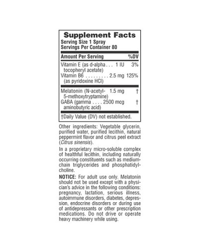 NATURES PLUS MELATONIN SPRAY 2FL OZ (59.14ML)