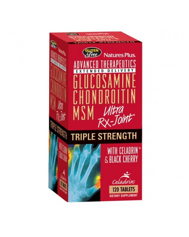 NATURES PLUS GLUCOSAMIN/ CHONDROITIN/ MSM TRIPLE STRENGTH ULTRA RX-JOINT 120 TAB NATURES PLUS GLUCOSAMIN/ CHONDROITIN/ MSM TRIPLE STRENGTH ULTRA RX-JOINT 120 TAB