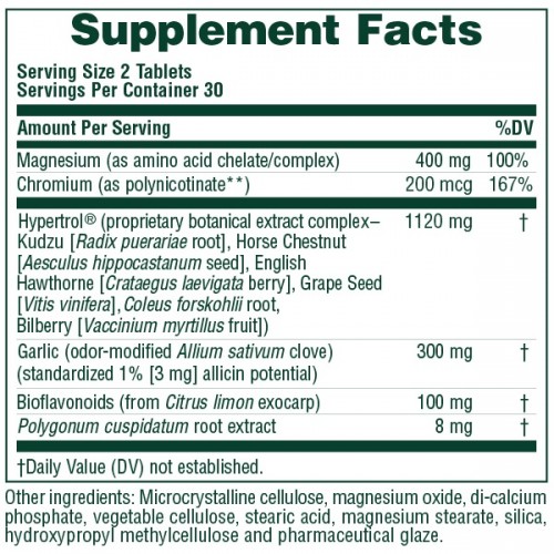 NATURES PLUS RX BLOOD PRESSURE 60 TABS