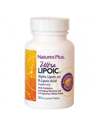 NATURES PLUS ULTRA LIPOIC 30 TABS