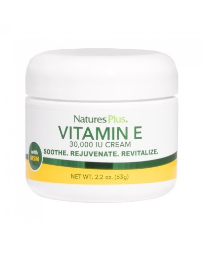 NATURES PLUS VITAMIN E CREAM 2.2OZ 63GR