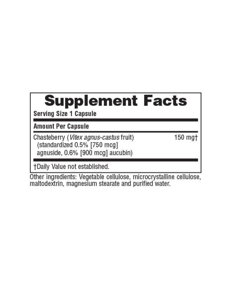 NATURES PLUS CHASTEBERRY 150 MG 60 VCAPS NATURES PLUS CHASTEBERRY 150 MG 60 VCAPS