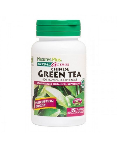 NATURES PLUS GREEN TEA CHINESE 400 MG 60 VCAPS