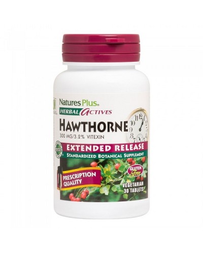 NATURES PLUS HAWTHORNE 300MG 30TABS