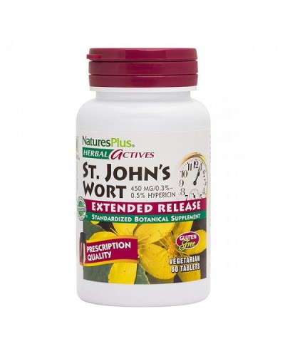 NATURES PLUS EXTENDED RELEASE ST. JOHN S WORT 450 MG 60 TABS