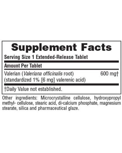 NATURES PLUS VALERIAN 600MG 30TABS