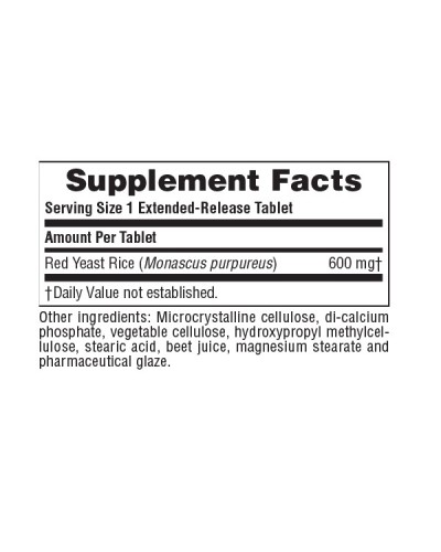 NATURES PLUS EXTENDED REL.RED YEAST RICE 30 TABS