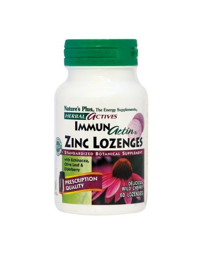 NATURES PLUS IMMUNACTIN ZINC 60LOZENGES