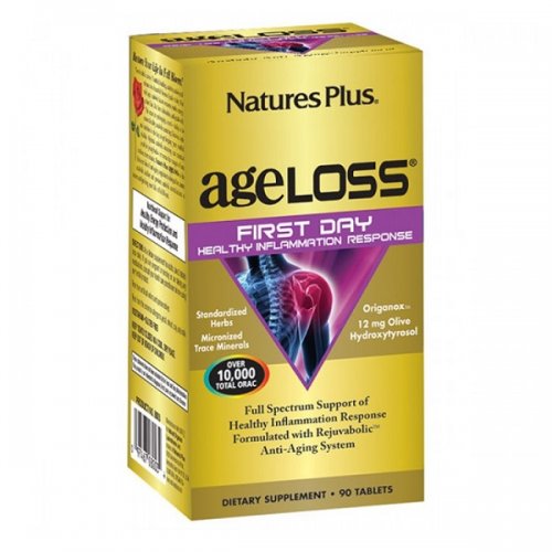 NATURES PLUS AGELOSS FIRST DAY INFLAMMATION  90 TABS
