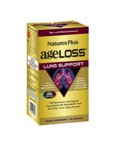 NATURES PLUS AGELOSS LUNG SUPPORT 90 CAPS