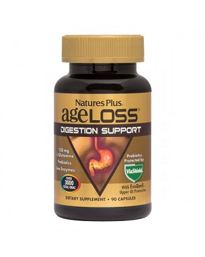 NATURES PLUS AGELOSS DIGESTION SUPPORT 90 CAPS