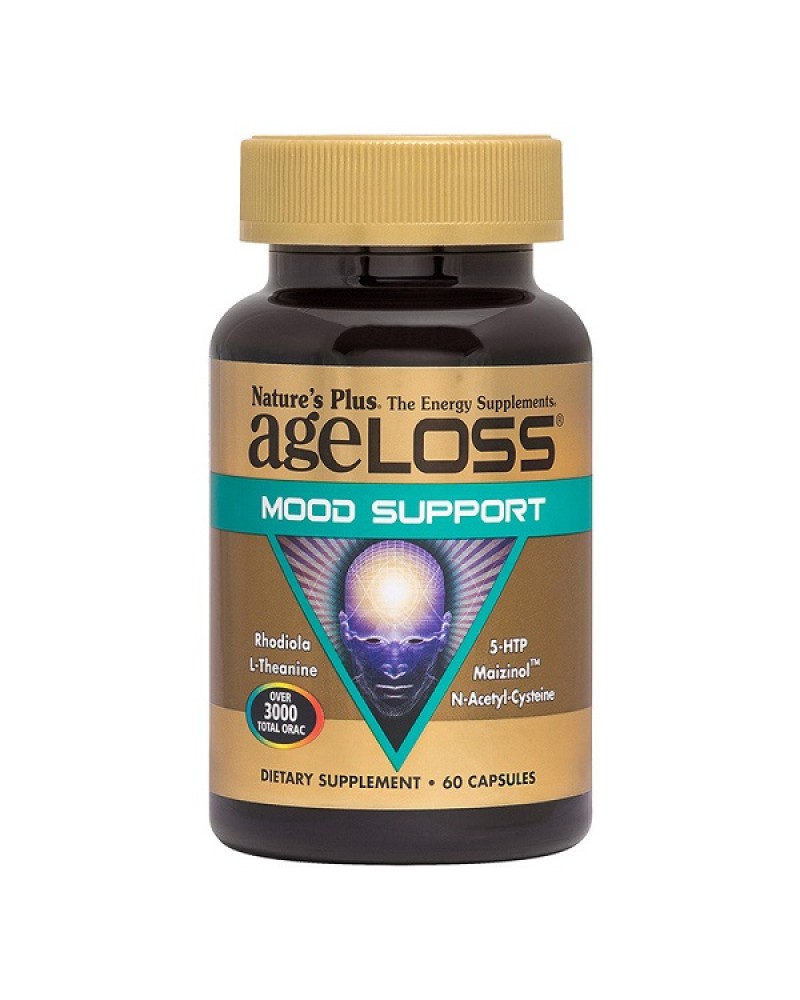 NATURES PLUS AGELOSS MOOD SUPPORT 60 CAPS
