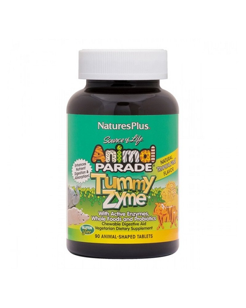 NATURES PLUS ANIMAL PARADE TUMMY ZYME 90 TABS NATURES PLUS ANIMAL PARADE TUMMY ZYME 90 TABS
