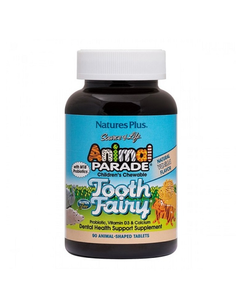 NATURES PLUS ANIMAL PARADE TOOTH FAIRY 90 TABS NATURES PLUS ANIMAL PARADE TOOTH FAIRY 90 TABS