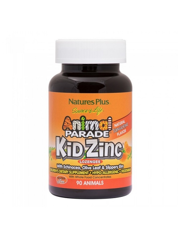 NATURES PLUS ANIMAL PARADE KIDZINC 90 LOZENGES NATURES PLUS ANIMAL PARADE KIDZINC 90 LOZENGES