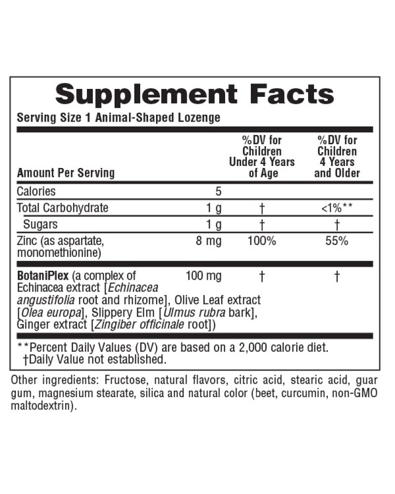 NATURES PLUS ANIMAL PARADE KIDZINC 90 LOZENGES NATURES PLUS ANIMAL PARADE KIDZINC 90 LOZENGES