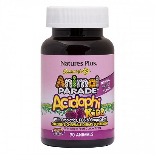 NATURES PLUS ANIMAL PARADE ACIDORHIKIDZ 90 GUMMIES