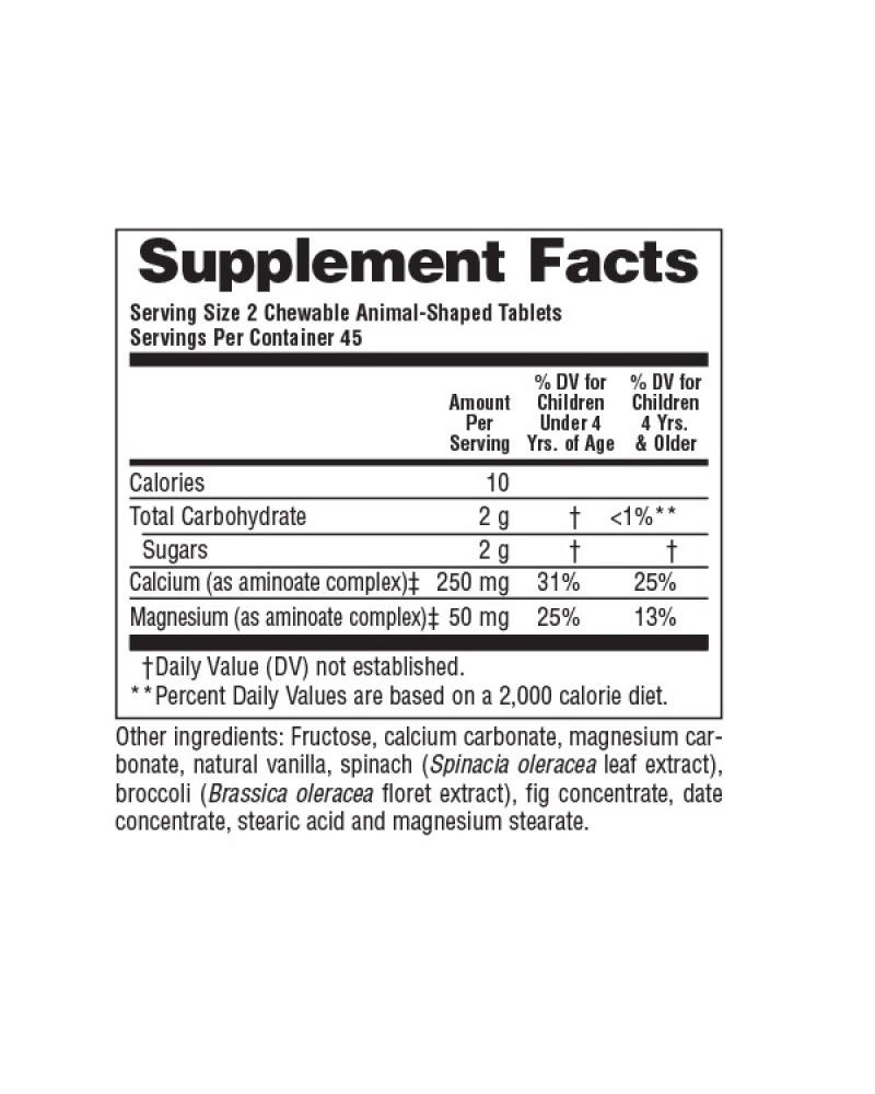 NATURES PLUS ANIMAL PARADE CALCIUM 90 TABS NATURES PLUS ANIMAL PARADE CALCIUM 90 TABS