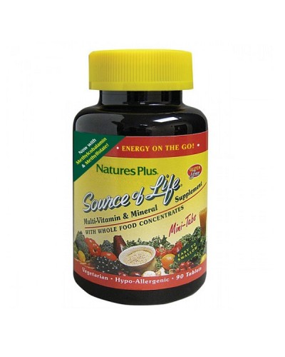 NATURES PLUS SOURCE OF LIFE 90 MINI TABS