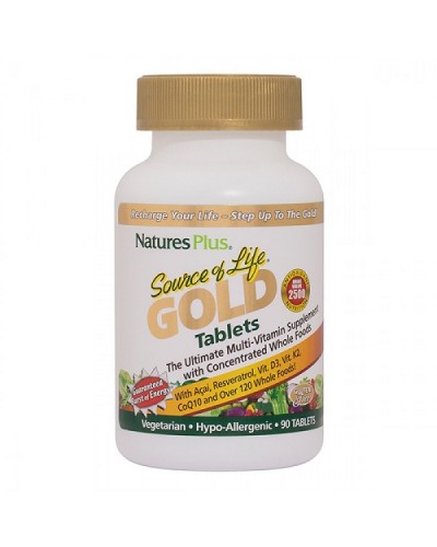 NATURES PLUS SOURCE OF LIFE GOLD 90 TABS