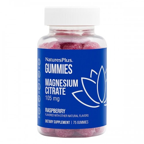 NATURES PLUS MAGNESIUM CITRATE 105MG 75 GUMMIES