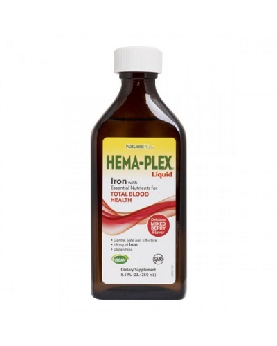 NATURES PLUS HEMA PLEX LIQUID 250ML