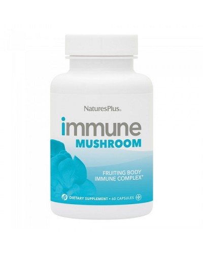 NATURES PLUS IMMUNE MUSHROOM COMPLEX 60CAPS