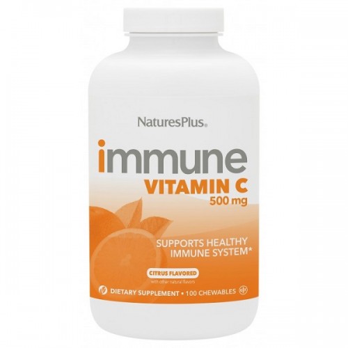 NATURES PLUS IMMUNE VITAMIN C 500mg 100 CHEW. TABS