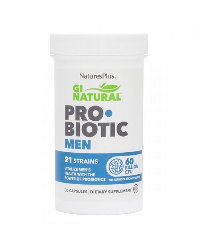 NATURES PLUS GI NATURAL PROBIOTIC MEN 30 CAPS