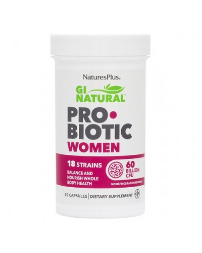 NATURES PLUS GI NATURAL PROBIOTIC WOMEN 30 CAPS