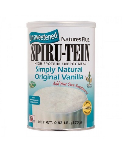 NATURES PLUS SPIRU-TEIN SIMPLY NATURAL VANILLA 370G