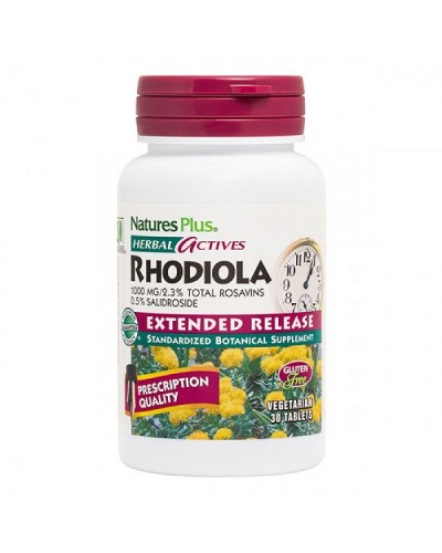 NATURES PLUS EXTENDED RELEASE RHODIOLA 1000MG 30 TABS