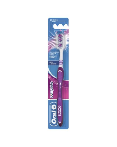 ORAL-B COMPLETE CLEAN & SENSITIVE ΟΔΟΝΤΟΒΟΥΡΤΣΑ ΜΑΛΑΚΗ 1τμχ