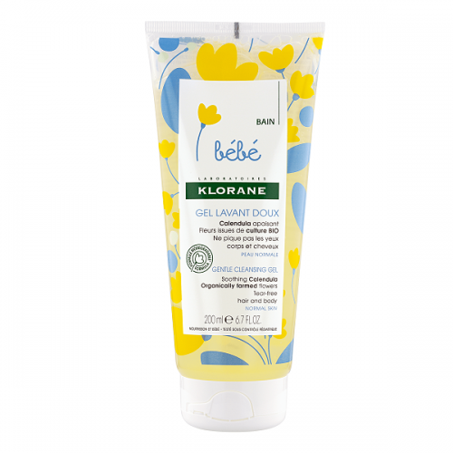 KLORANE BEBE GENTLE CLEANSING GEL CALENDULA 200ML