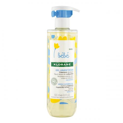 KLORANE BEBE GENTLE CLEANSING GEL CALENDULA 500ML