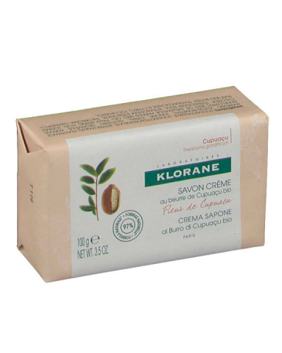 KLORANE FLEUR DE CUPUACU CREAM SOAP WITH ORGANIC CUPUACU BUTTER 100GR