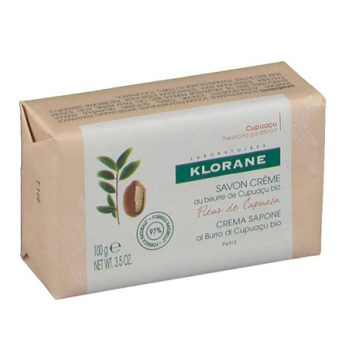 KLORANE FLEUR DE CUPUACU CREAM SOAP WITH ORGANIC CUPUACU BUTTER 100GR