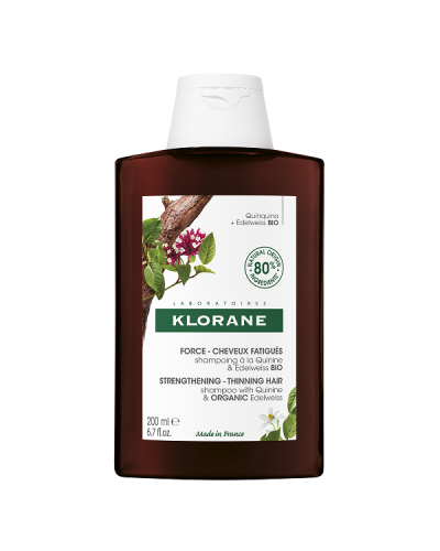 KLORANE STRENGTHENING SHAMPOO WITH QUININE & ORGANIC EDELWEISS THINING HAIR 200ML