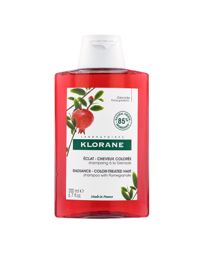 KLORANE SHAMPOO WITH POMEGRANATE RADIANCE COLOR-TREATED HAIR 200ML