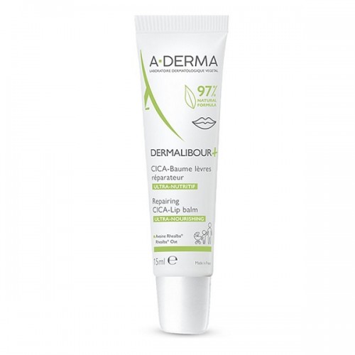 ADERMA DERMALIBOUR+ REPAIRING CICA-LIP BALM 15ml