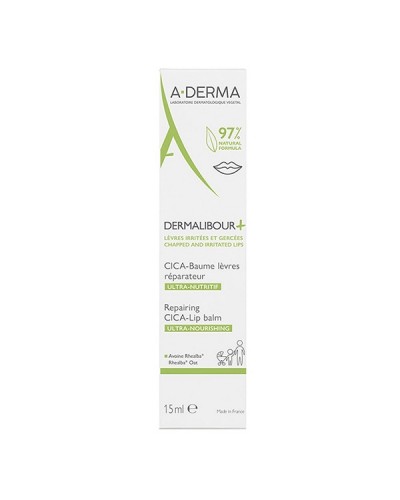 ADERMA DERMALIBOUR+ REPAIRING CICA-LIP BALM 15ml