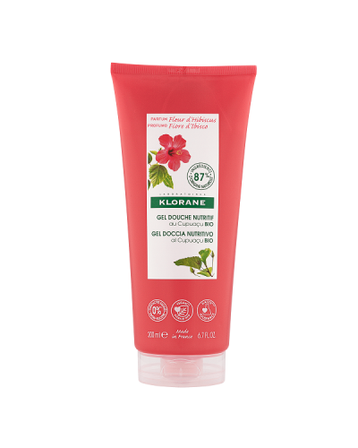 KLORANE SHOWER GEL WITH ORGANIC CUPUACU BUTTER - HIBISCUS FLOWER 200ML