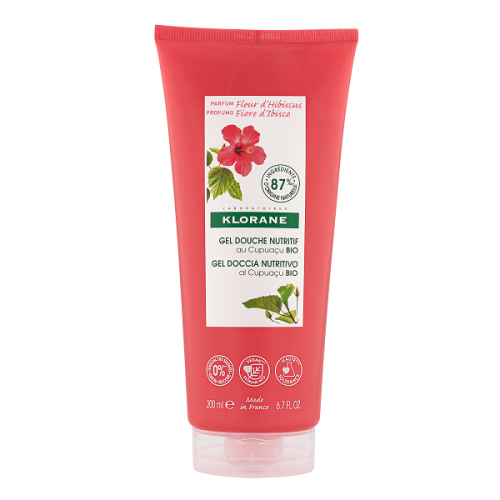 KLORANE SHOWER GEL WITH ORGANIC CUPUACU BUTTER - HIBISCUS FLOWER 200ML