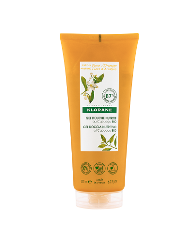 KLORANE SHOWER GEL WITH ORGANIC CUPUACU BUTTER - ORANGE BLOSSOM 200ML