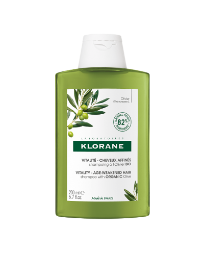 KLORANE OLIVIER VITALITY SHAMPOO WITH ORGANIC OLIVE AGE-WEAKENED HAIR 200ML