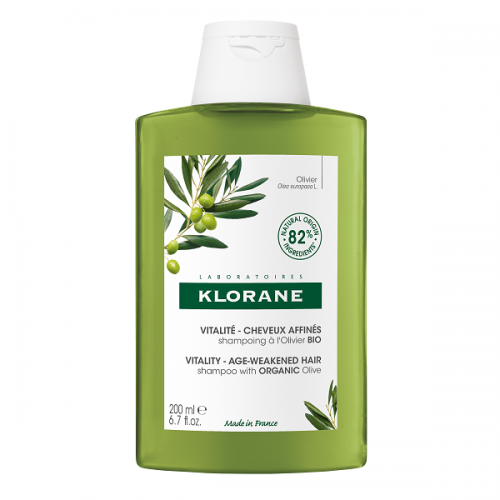 KLORANE OLIVIER VITALITY SHAMPOO WITH ORGANIC OLIVE AGE-WEAKENED HAIR 200ML