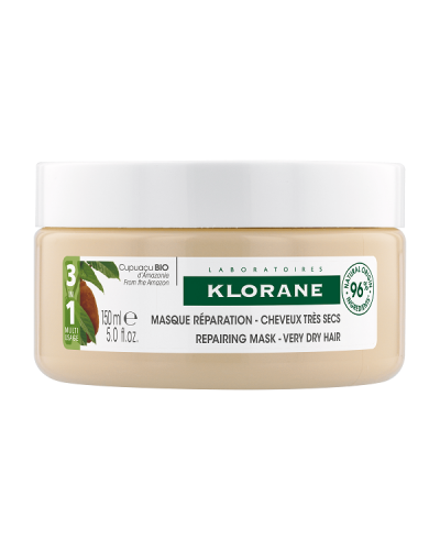 KLORANE 3 IN 1 REPAIRING MASK WITH ORGANIC CUPUACU BUTTER 150ML