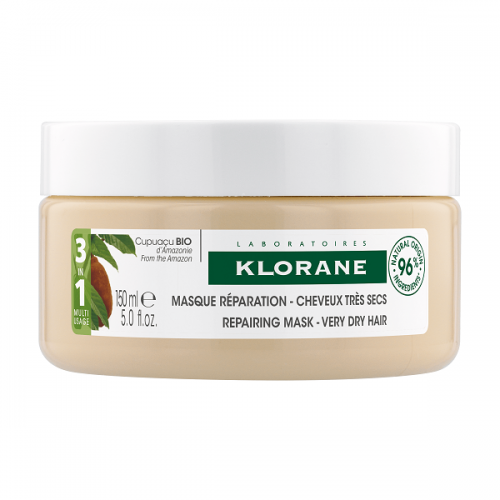 KLORANE 3 IN 1 REPAIRING MASK WITH ORGANIC CUPUACU BUTTER 150ML