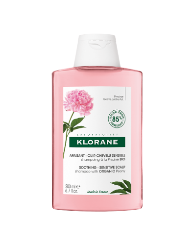 KLORANE SOOTHING SHAMPOO WITH ORGANIC PEONY SENSITIVE SCALP 200ML